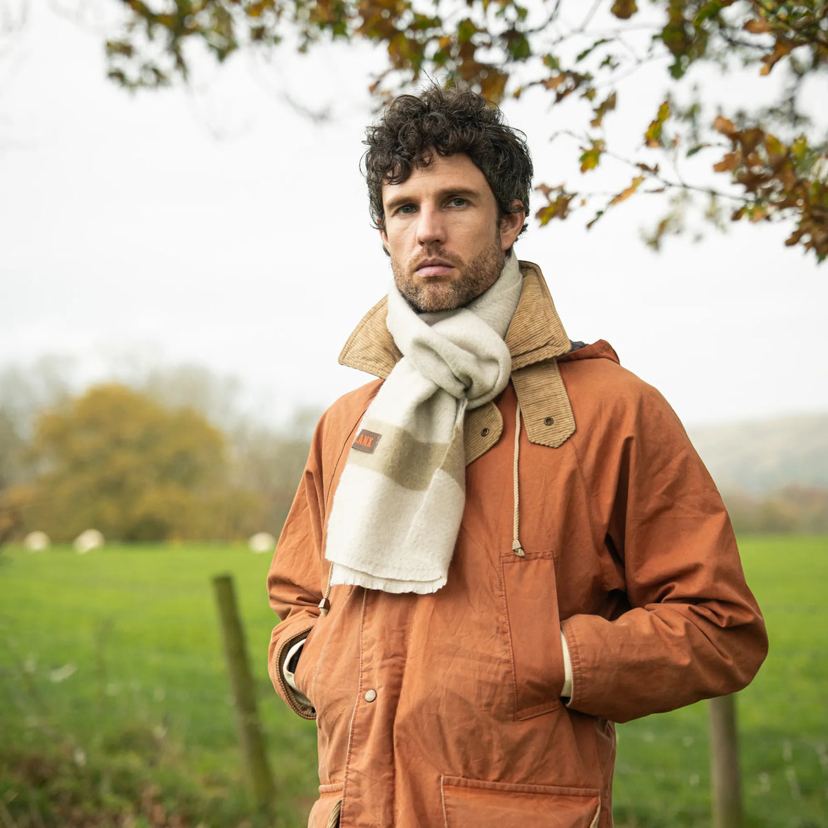 FOULRIDGE / CLAY-Scarf