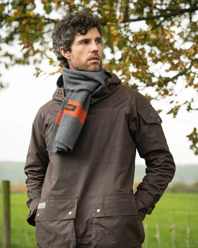 FOULRIDGE / SLATE-Scarf