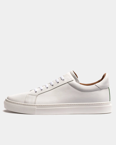 ANCOATS // WHITE & GREEN-Men's Casual
