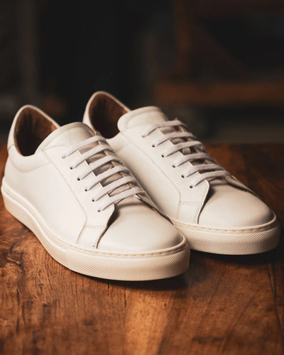 ANCOATS // WHITE & GREEN-Men's Casual