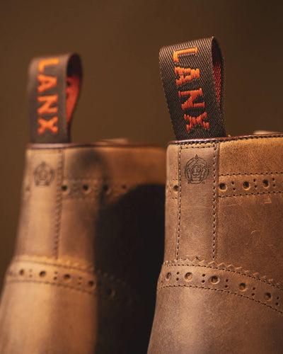 BAYLEY // ACACIA DISTRESSED-Men's Boots | LANX Proper Men's Shoes