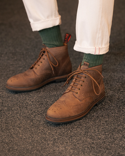 BAYLEY // ACACIA DISTRESSED-Men's Boots | LANX Proper Men's Shoes