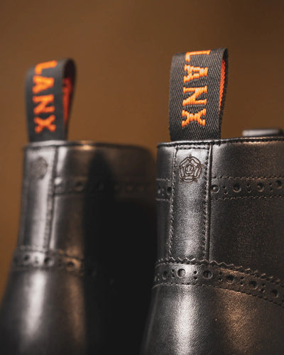 BAYLEY // BLACK-Men's Boots | LANX Proper Men's Shoes