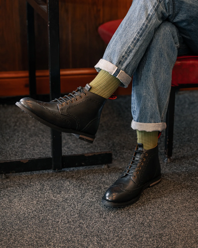 BAYLEY // BLACK-Men's Boots | LANX Proper Men's Shoes
