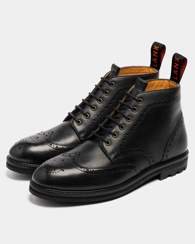 BAYLEY // BLACK-Men's Boots | LANX Proper Men's Shoes