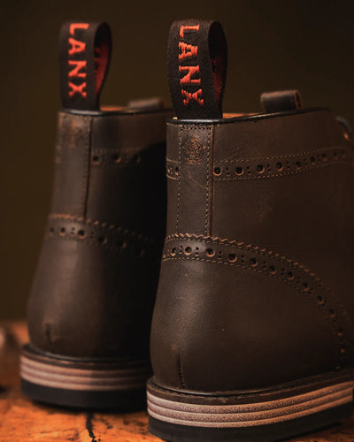 BAYLEY // BROWN DISTRESSED-Men's Boots
