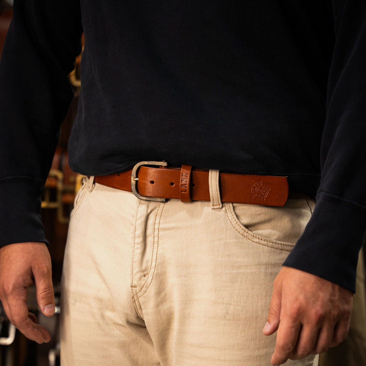 BLEASDALE / TAN-Belt