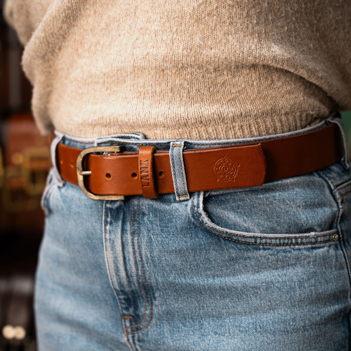 BLEASDALE / TAN-Belt
