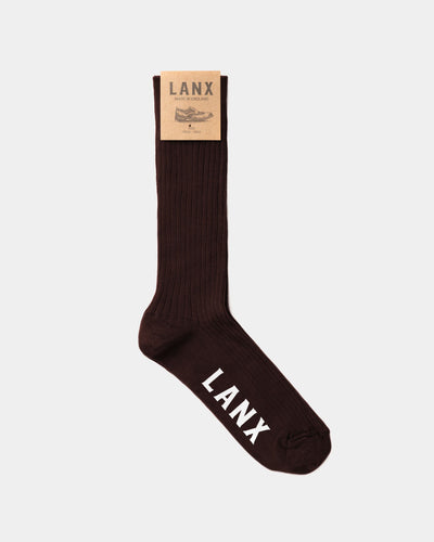 DRESS SOCK / BROWN-Socks | LANX Proper Men's Shoes
