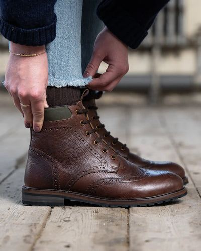 CHIPPING / CHESTNUT & KHAKI-Women’s Boots