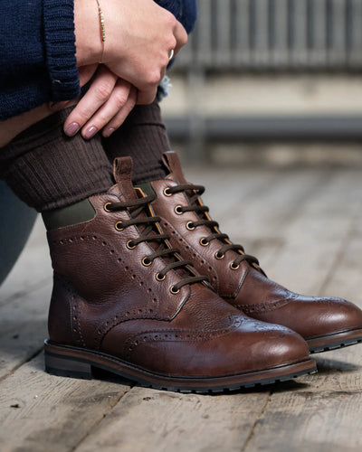 CHIPPING / CHESTNUT & KHAKI-Women’s Boots