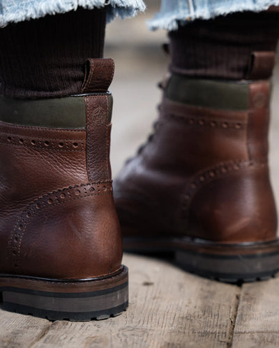 CHIPPING / CHESTNUT & KHAKI-Women’s Boots