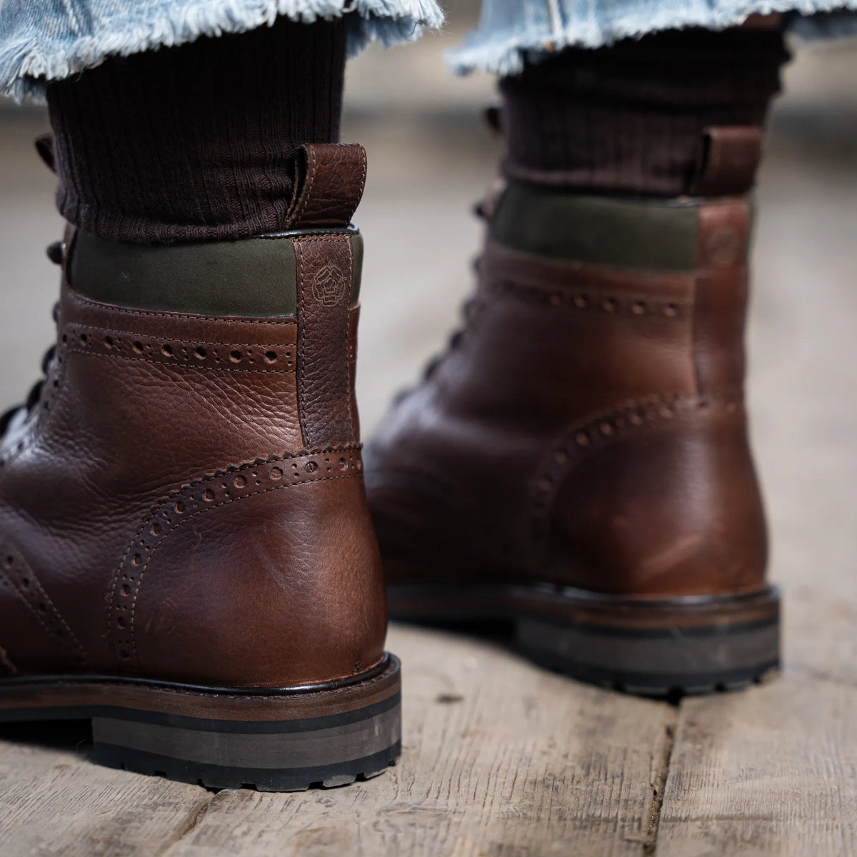 CHIPPING / CHESTNUT & KHAKI-Women’s Boots