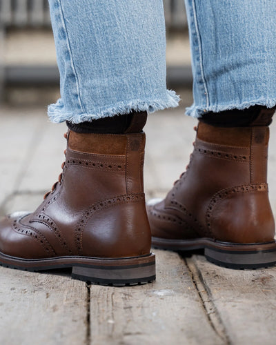 CHIPPING / CONKER DISTRESSED-Women’s Boots | LANX Proper Men's Shoes