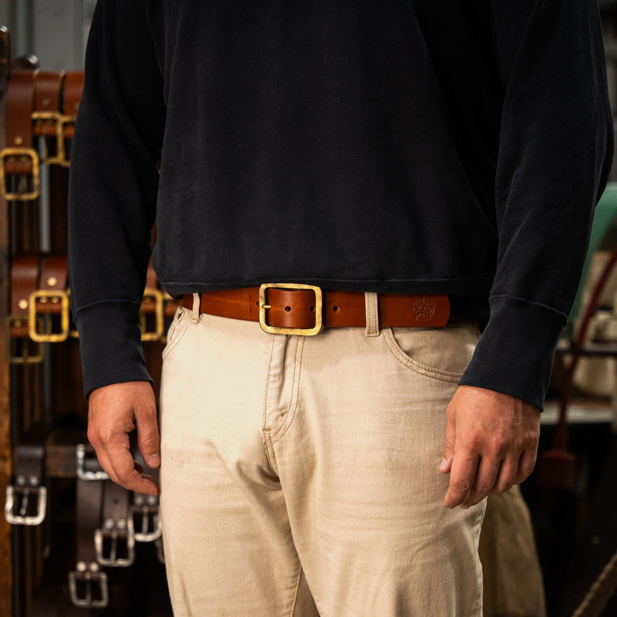 CROMWELL / TAN-Belt