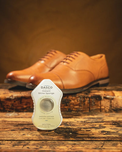 SHINE SPONGE / SMOOTH LEATHER-Shoe Care | LANX Proper Men's Shoes