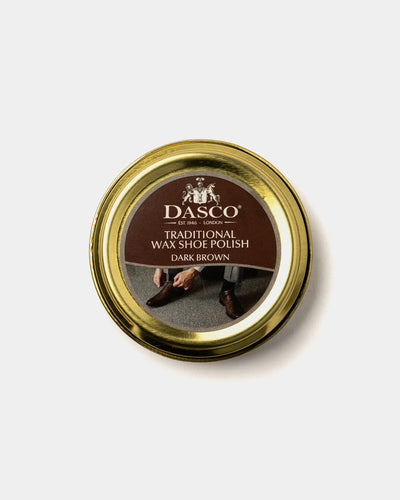 WAX POLISH / DARK BROWN-Shoe Care | LANX Proper Men's Shoes