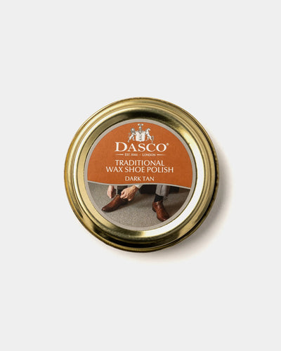 WAX POLISH / DARK TAN-Shoe Care | LANX Proper Men's Shoes