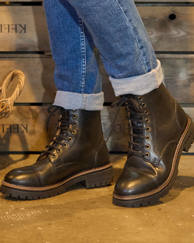 DINCKLEY / BLACK-Women’s Boots | LANX Proper Men's Shoes
