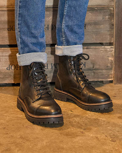 DINCKLEY / BLACK-Women’s Boots | LANX Proper Men's Shoes