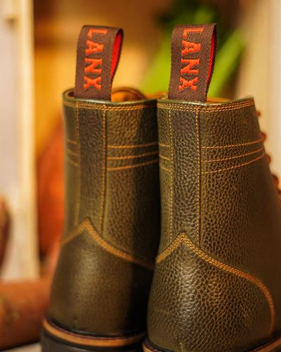 DINCKLEY / BOTTLE GREEN-Women’s Boots | LANX Proper Men's Shoes