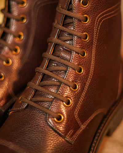 DINCKLEY / CHESTNUT GRAINED-Women’s Boots | LANX Proper Men's Shoes