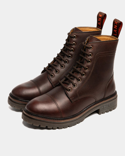 DINCKLEY / CHESTNUT GRAINED-Women’s Boots | LANX Proper Men's Shoes