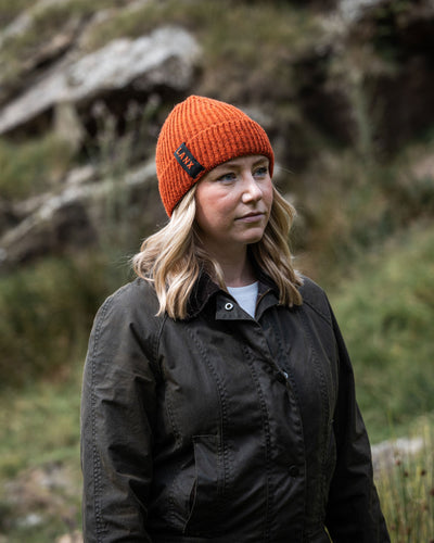 DOWNHAM / BURNT ORANGE-Hats | LANX Proper Men's Shoes
