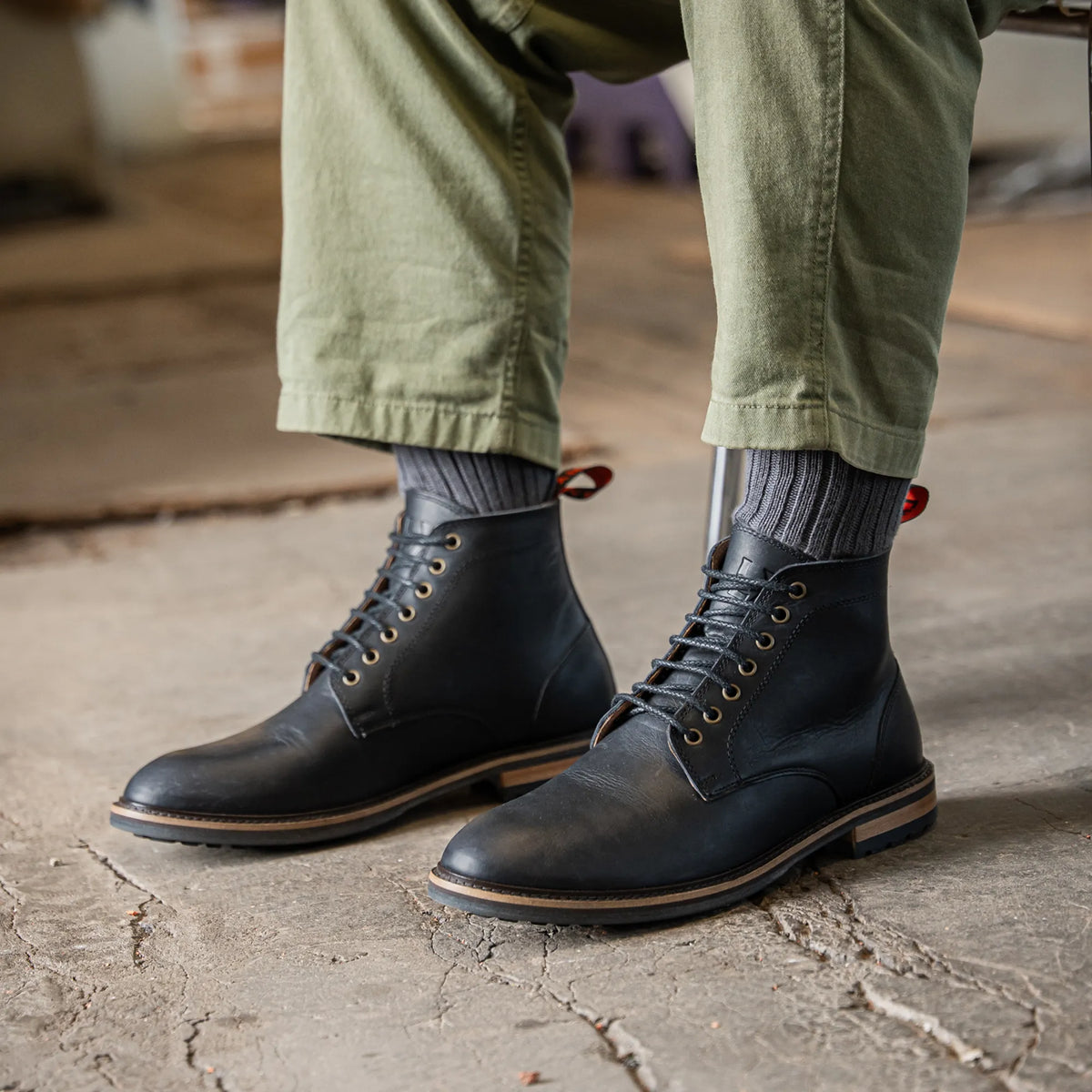 DUTTON // BLACK-Men's Boots | LANX Proper Men's Shoes