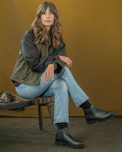 FALLBARN / BLACK-Women’s Chelsea