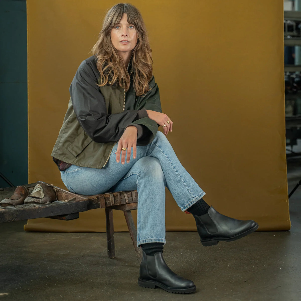 FALLBARN / BLACK-Women’s Chelsea