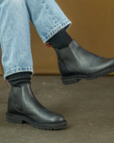 FALLBARN / BLACK-Women’s Chelsea