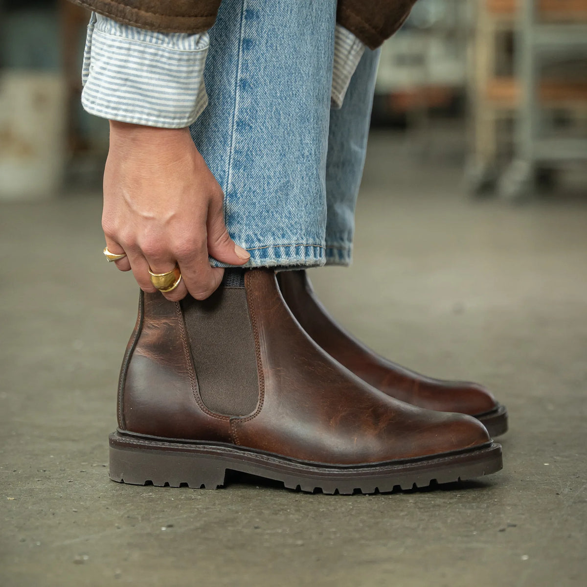 FALLBARN / CARAMEL-Women’s Chelsea