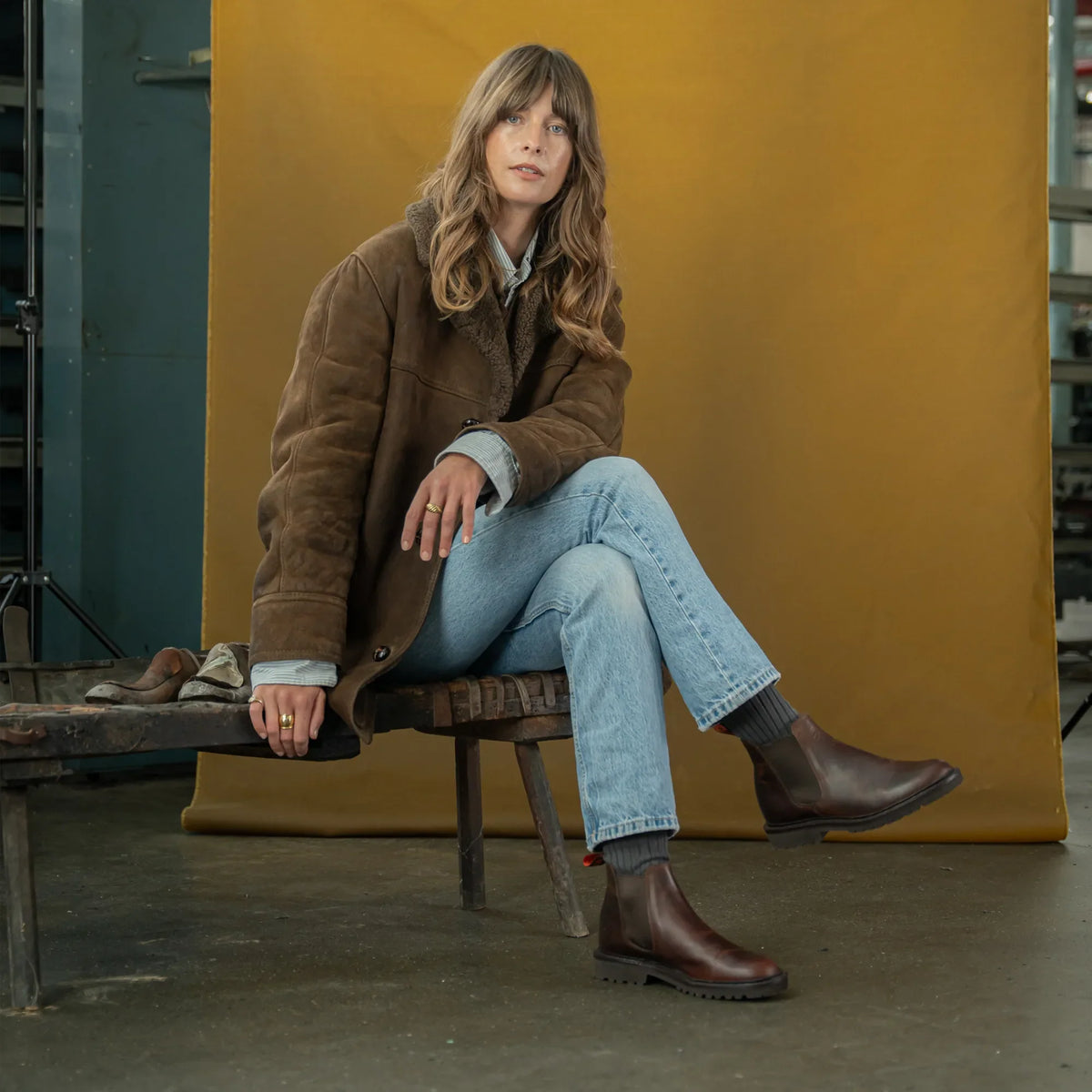 FALLBARN / CARAMEL-Women’s Chelsea