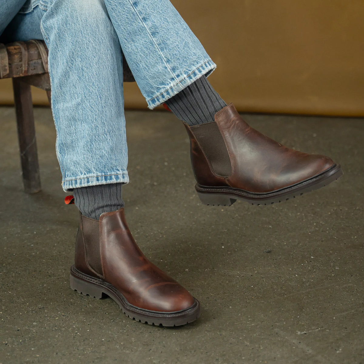 FALLBARN / CARAMEL-Women’s Chelsea