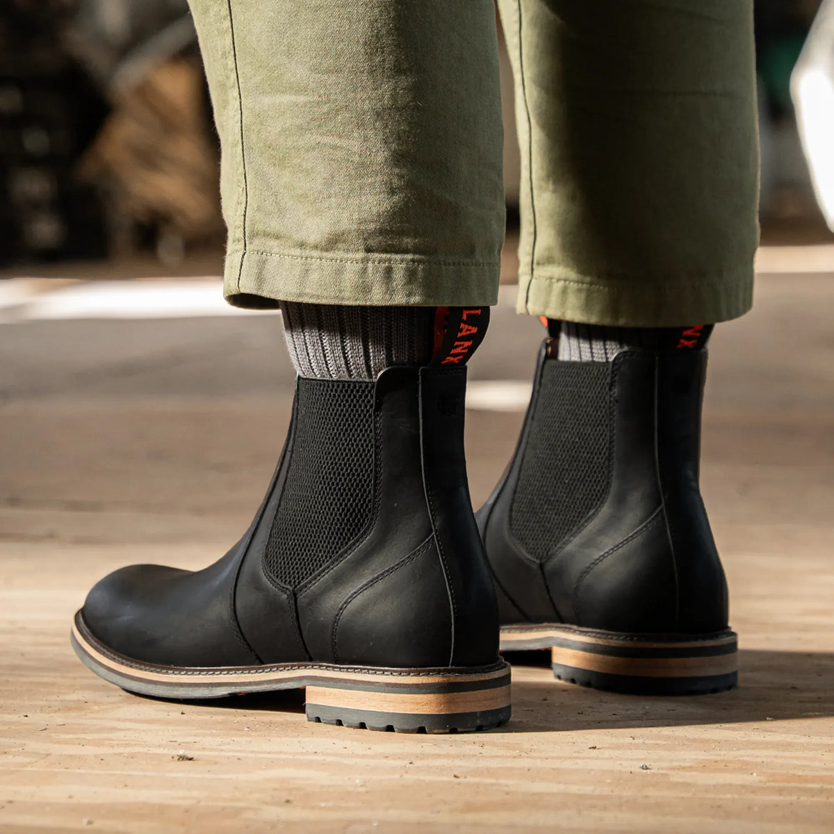 GARSTANG // BLACK-Men's Chelsea | LANX Proper Men's Shoes