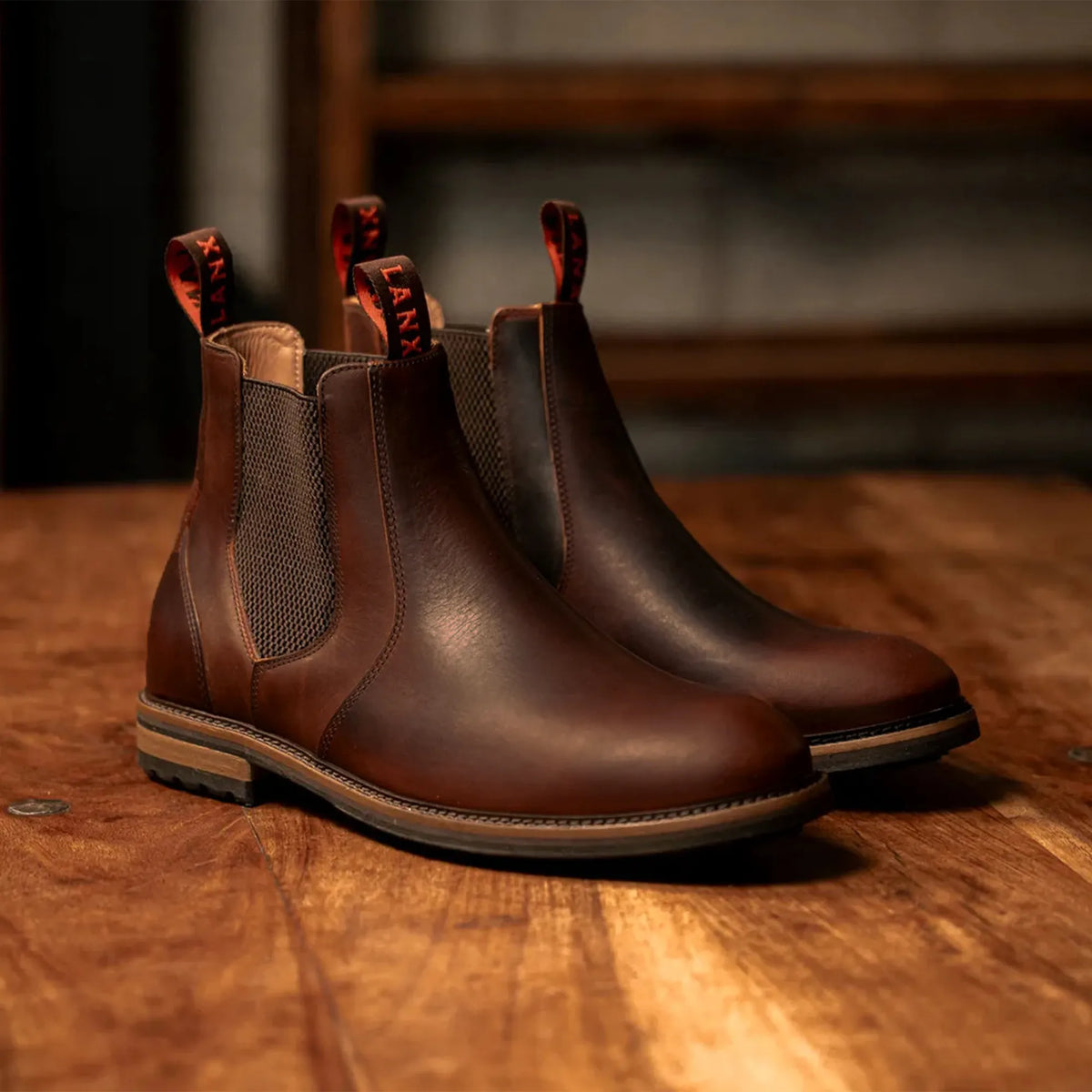 GARSTANG // CARAMEL-Men's Chelsea | LANX Proper Men's Shoes