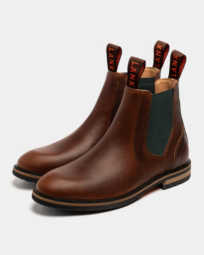 GARSTANG // CARAMEL & GREEN-Men's Chelsea