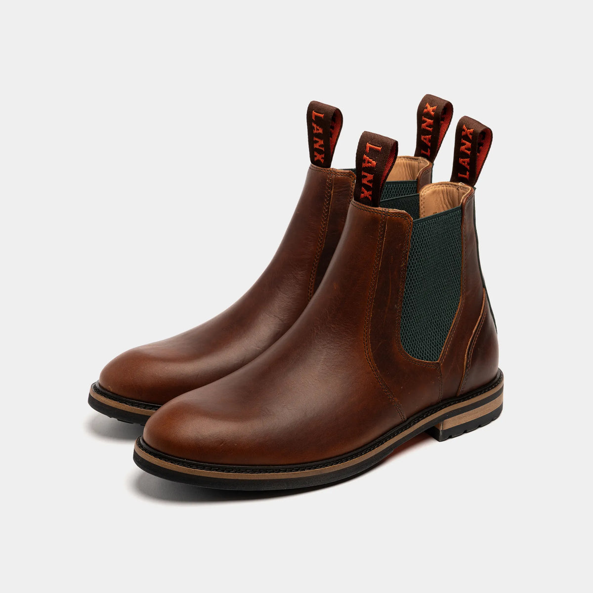 GARSTANG // CARAMEL & GREEN-Men's Chelsea
