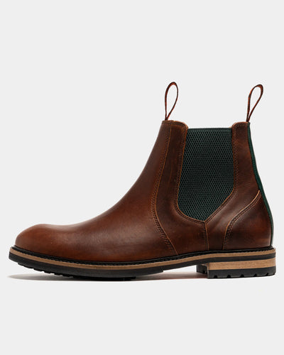GARSTANG // CARAMEL & GREEN-Men's Chelsea