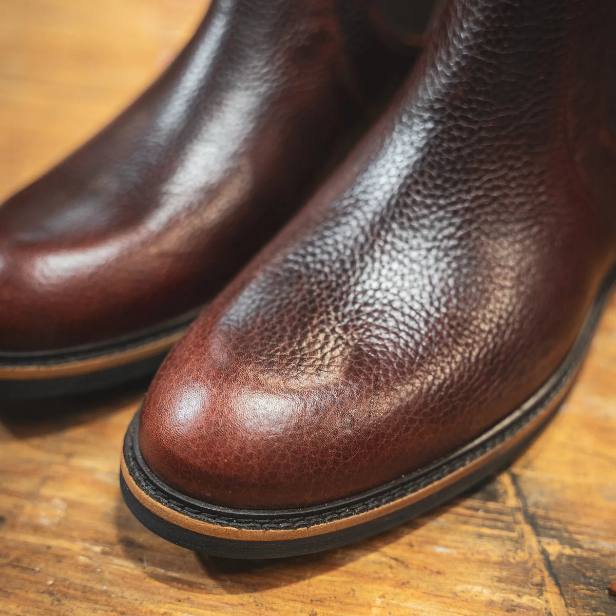 GARSTANG // COGNAC GRAINED-Men's Chelsea