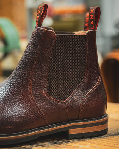 GARSTANG // COGNAC GRAINED-Men's Chelsea