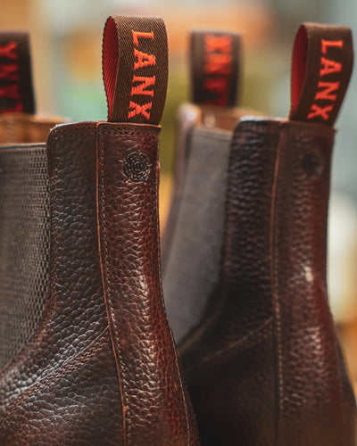 GARSTANG // COGNAC GRAINED-Men's Chelsea