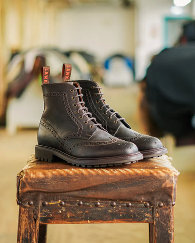 GRINDLETON // BROWN ODYSSEY-Men's Boots | LANX Proper Men's Shoes
