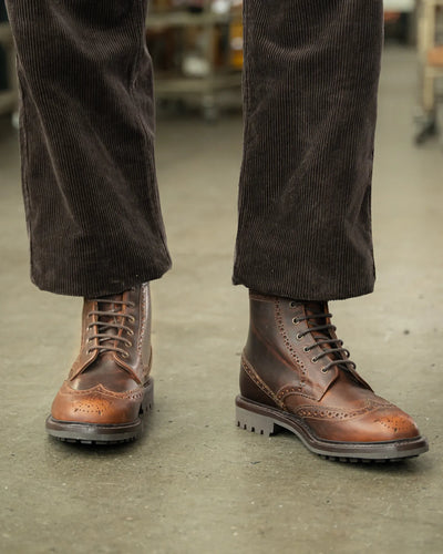 GRINDLETON // CARAMEL-Men's Boots