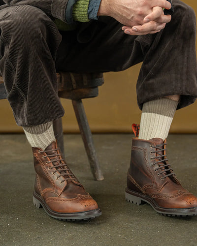 GRINDLETON // CARAMEL-Men's Boots