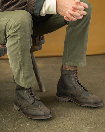 GRINDLETON // WALNUT-Men's Boots