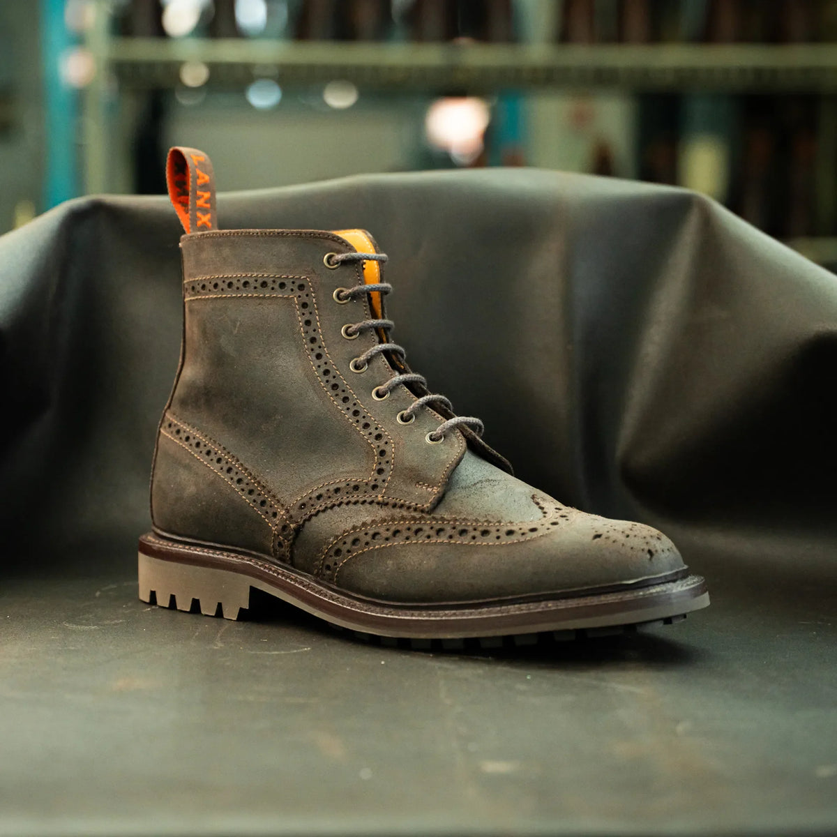 GRINDLETON // WALNUT-Men's Boots