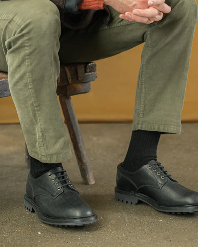 HALE // BLACK-Men's Shoes