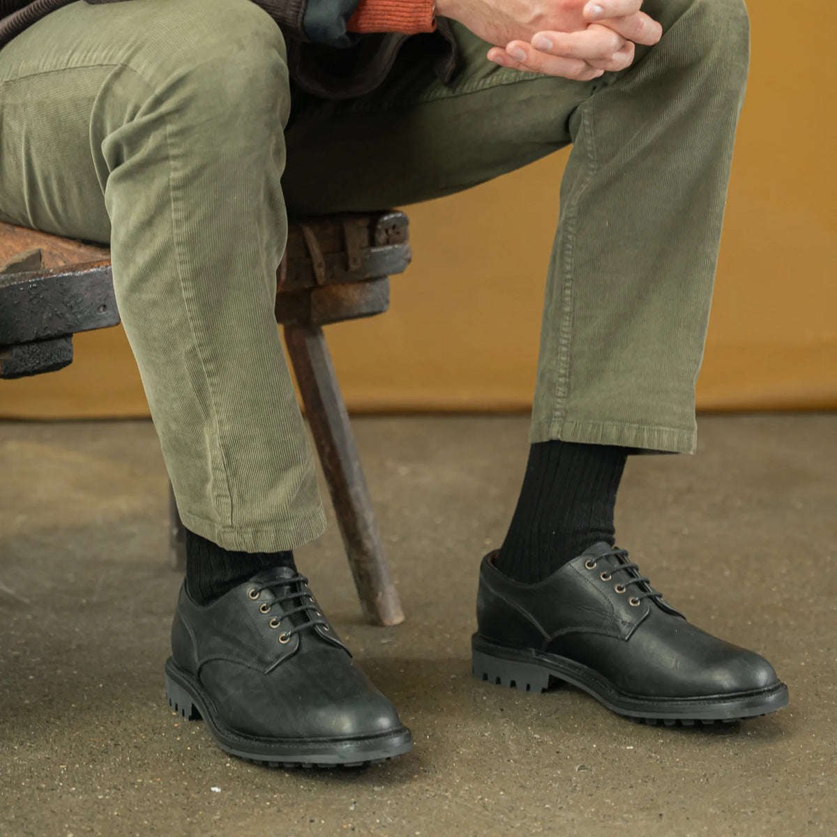 HALE // BLACK-Men's Shoes
